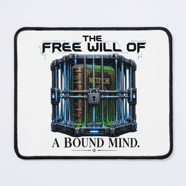 Item preview, The Free Will of a Bound Mind designed and sold by MeaningIsUse.