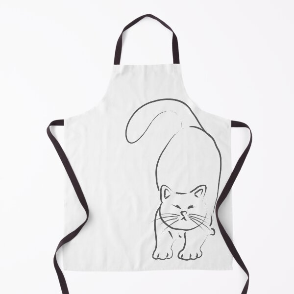 Item preview, Minimalist Front View Walking Cat designed and sold by reksitawardani.