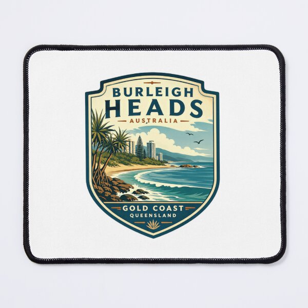Item preview, Burleigh Heads Australia Gold Coast Queensland Travel Souvenir Vacation designed and sold by Simsimah26Parks.