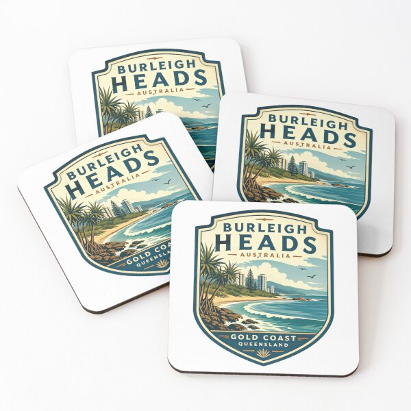 Item preview, Burleigh Heads Australia Gold Coast Queensland Travel Souvenir Vacation designed and sold by Simsimah26Parks.