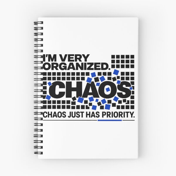 Item preview, Organized Chaos Funny Typography Design designed and sold by Sed94.