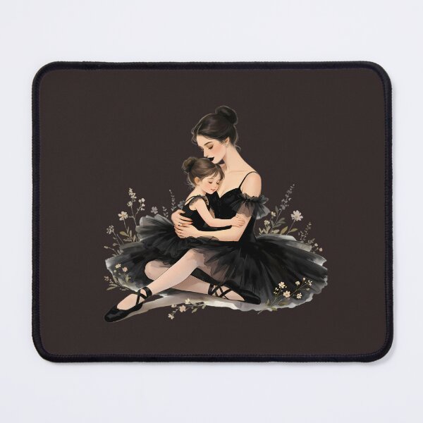Item preview, Dark Cottagecore Ballerina Mother and Child Embrace designed and sold by Bondingbonding.
