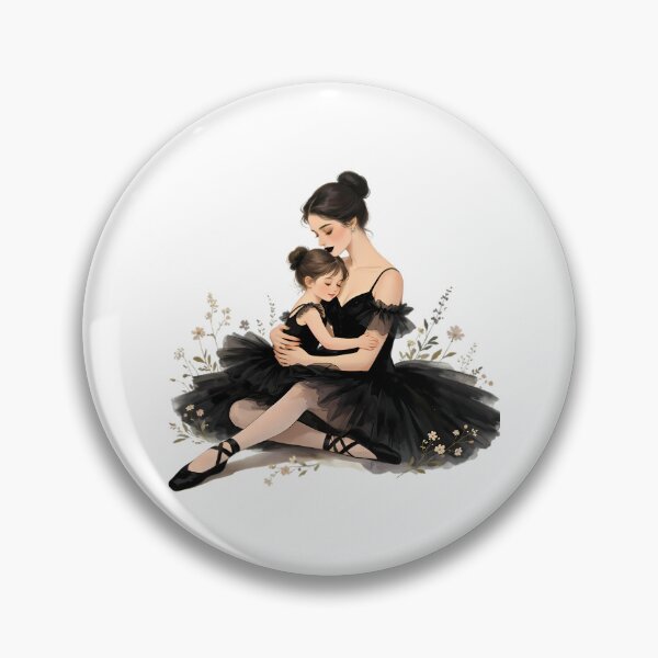Item preview, Dark Cottagecore Ballerina Mother and Child Embrace designed and sold by Bondingbonding.