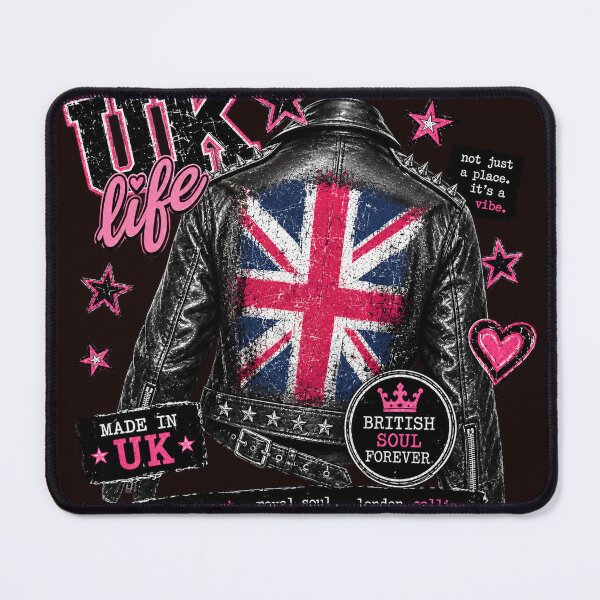 Item preview, Y2K UK Grunge Leather Jacket designed and sold by Beneficial Art.