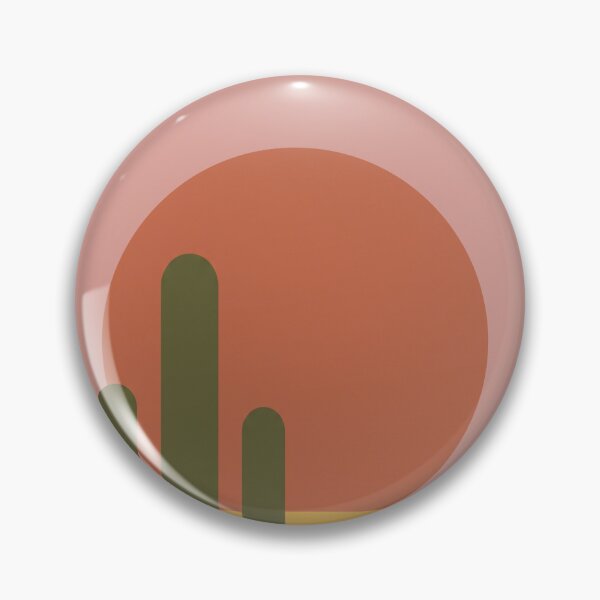 Item preview, Minimalist Desert Cactus Sunset designed and sold by Itsheartshop.