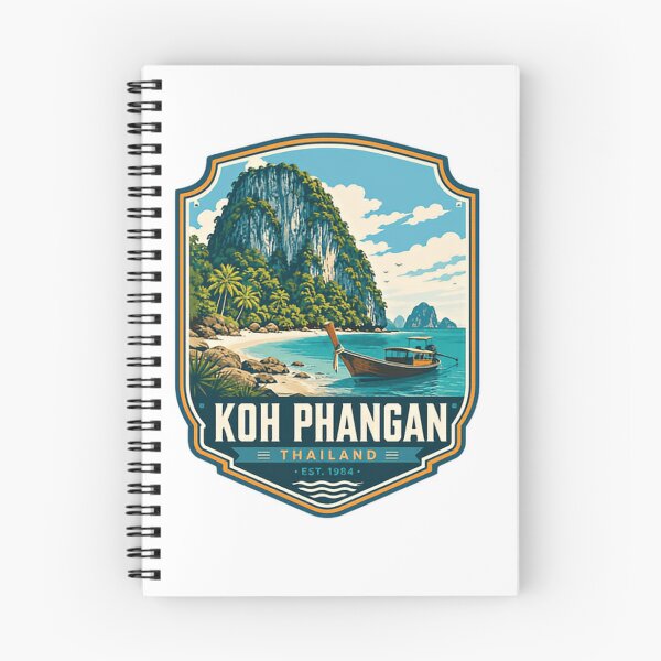 Item preview, Koh Phangan Thailand Est 1984 Travel Souvenir Island Vacation Explorer designed and sold by Simsimah26Parks.