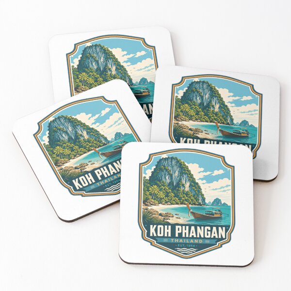 Item preview, Koh Phangan Thailand Est 1984 Travel Souvenir Island Vacation Explorer designed and sold by Simsimah26Parks.