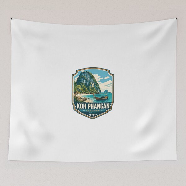 Item preview, Koh Phangan Thailand Est 1984 Travel Souvenir Island Vacation Explorer designed and sold by Simsimah26Parks.