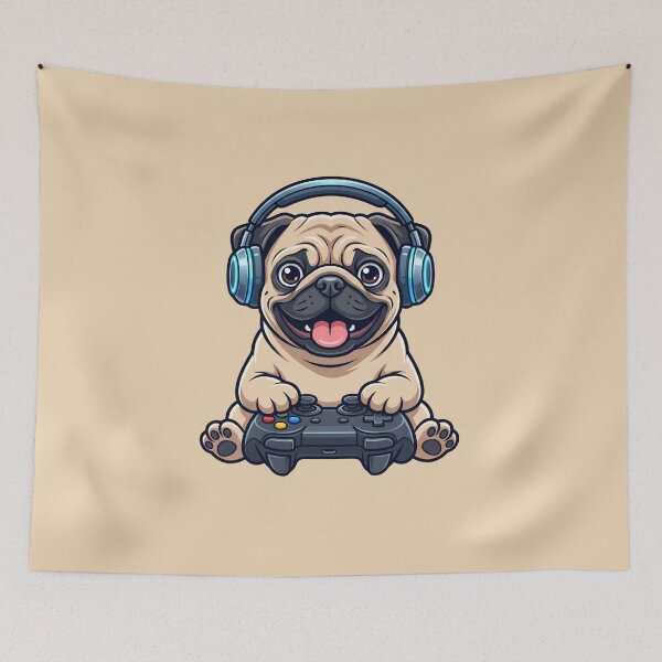 Item preview, pug is gaming designed and sold by domostore.