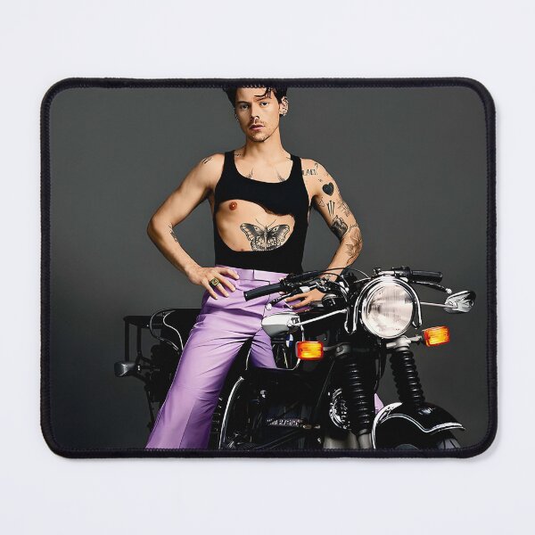 Item preview, Bold Purple Portrait - Retro Motorcycle Fashion designed and sold by Vernia-Mather.