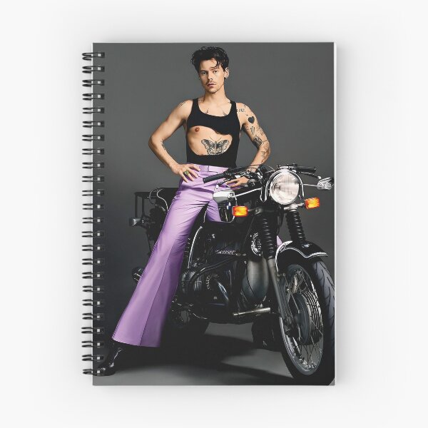 Item preview, Bold Purple Portrait - Retro Motorcycle Fashion designed and sold by Vernia-Mather.