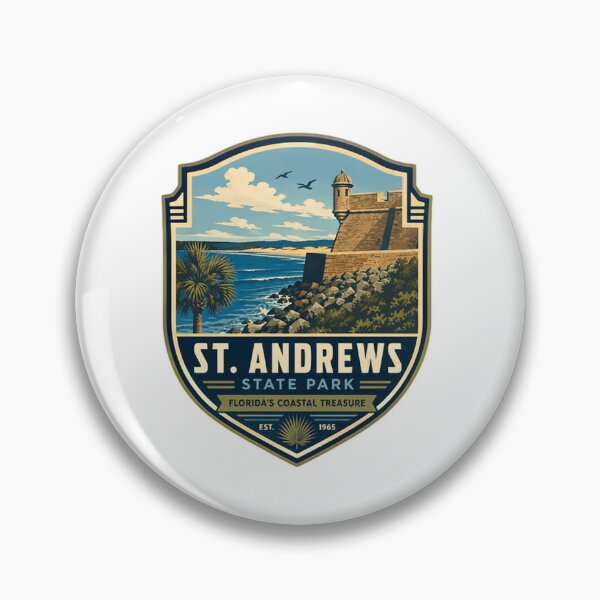 Item preview, St. Andrews State Park Florida's Coastal Treasure Travel Souvenir designed and sold by Simsimah26Parks.