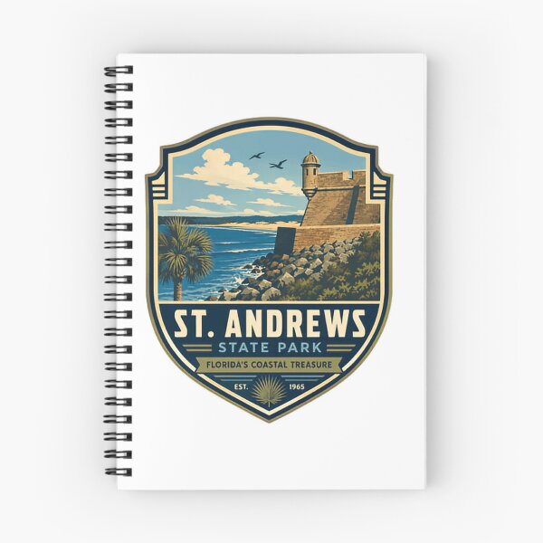 Item preview, St. Andrews State Park Florida's Coastal Treasure Travel Souvenir designed and sold by Simsimah26Parks.