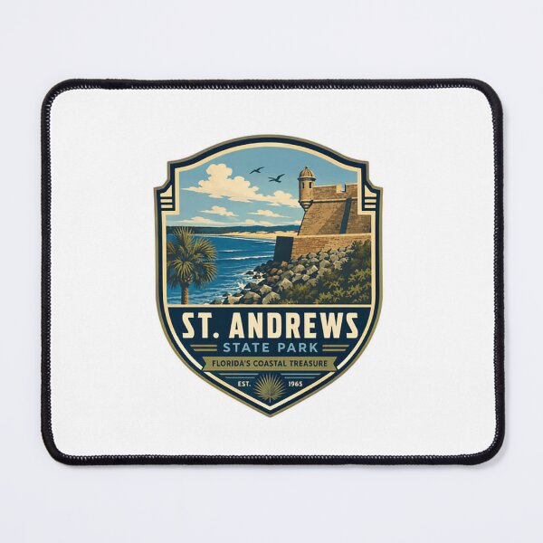 Item preview, St. Andrews State Park Florida's Coastal Treasure Travel Souvenir designed and sold by Simsimah26Parks.