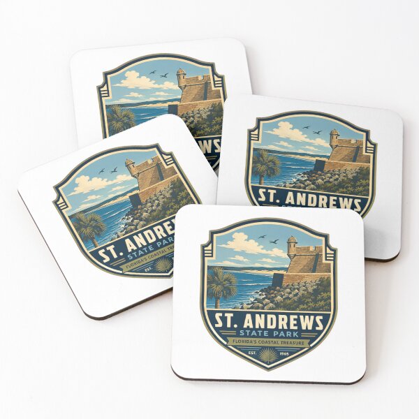 Item preview, St. Andrews State Park Florida's Coastal Treasure Travel Souvenir designed and sold by Simsimah26Parks.