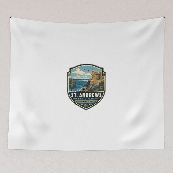 Item preview, St. Andrews State Park Florida's Coastal Treasure Travel Souvenir designed and sold by Simsimah26Parks.