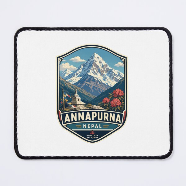 Item preview, Annapurna Nepal Himalaya Alt. 8,091M Mountain Traveler Hiking Trekking designed and sold by Simsimah26Parks.