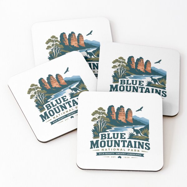 Item preview, Blue Mountains National Park Wild Beauty Ancient Landscapes Australian Travel Hiker designed and sold by Simsimah26Parks.