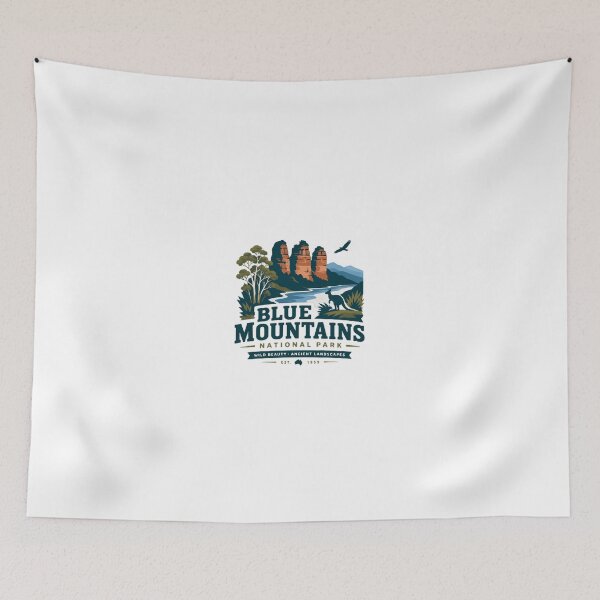 Item preview, Blue Mountains National Park Wild Beauty Ancient Landscapes Australian Travel Hiker designed and sold by Simsimah26Parks.