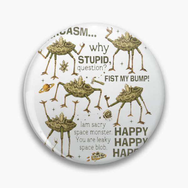 Item preview, Quirky Crystal Alien Sarcastic Humor  designed and sold by ReidheadZ.