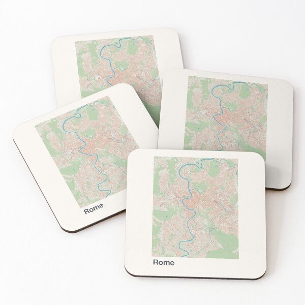 Item preview, Rome Minimalistic Map Art designed and sold by MapsNerd.