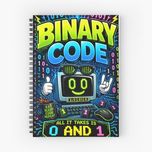 Item preview, BINARY CODE designed and sold by Smoothseer.