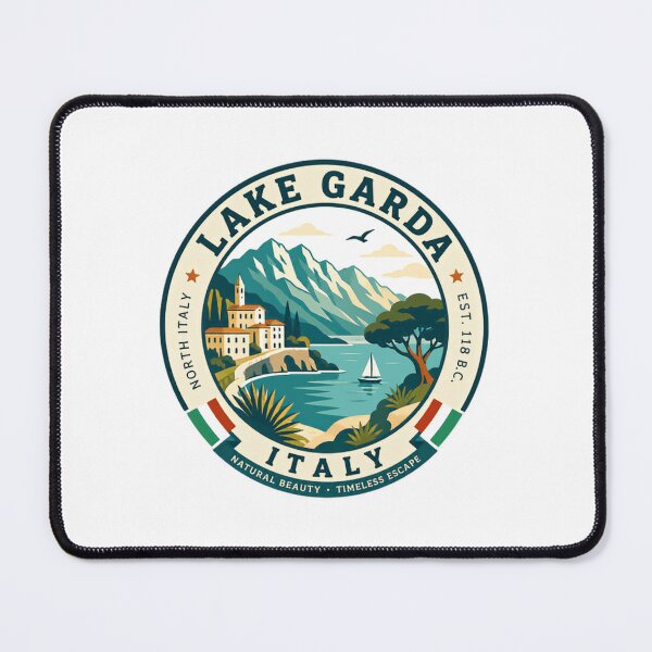Item preview, Lake Garda North Italy Est 118 B C Italy Natural Beauty Timeless Escape Travel Vacation Souvenir designed and sold by Simsimah26Parks.