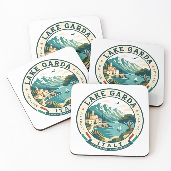Item preview, Lake Garda North Italy Est 118 B C Italy Natural Beauty Timeless Escape Travel Vacation Souvenir designed and sold by Simsimah26Parks.