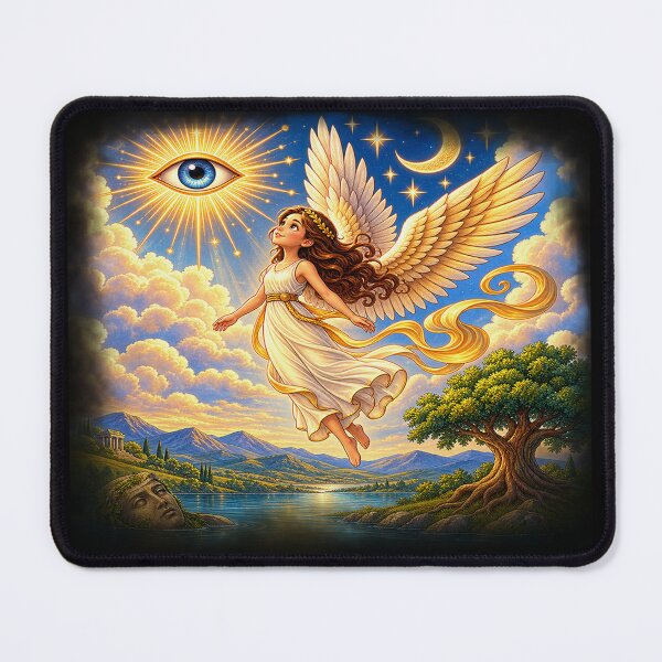 Item preview, Celestial Angel – Guardian of the Sacred Eye designed and sold by TroviTutto.
