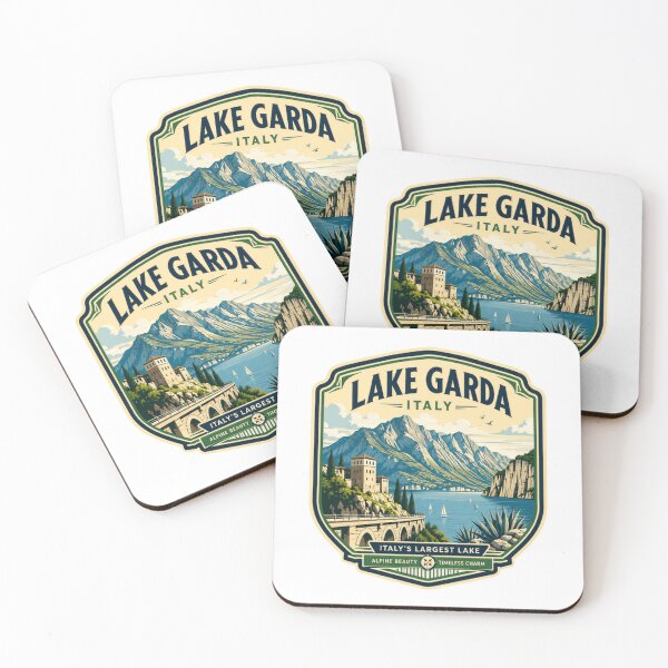 Item preview, Lake Garda Italy Italy's Largest Lake Alpine Beauty Timeless Charm Italian Travel Tourist Souvenir designed and sold by Simsimah26Parks.