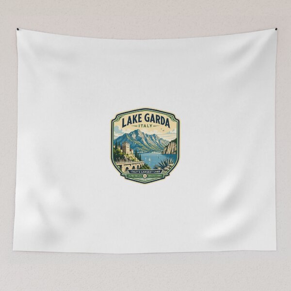 Item preview, Lake Garda Italy Italy's Largest Lake Alpine Beauty Timeless Charm Italian Travel Tourist Souvenir designed and sold by Simsimah26Parks.