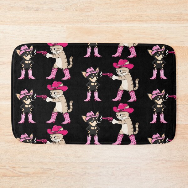 Item preview, Cowboy Cats Pink Boots Showdown Chihuahua Sticker designed and sold by TOLDWAYTSHIRT.