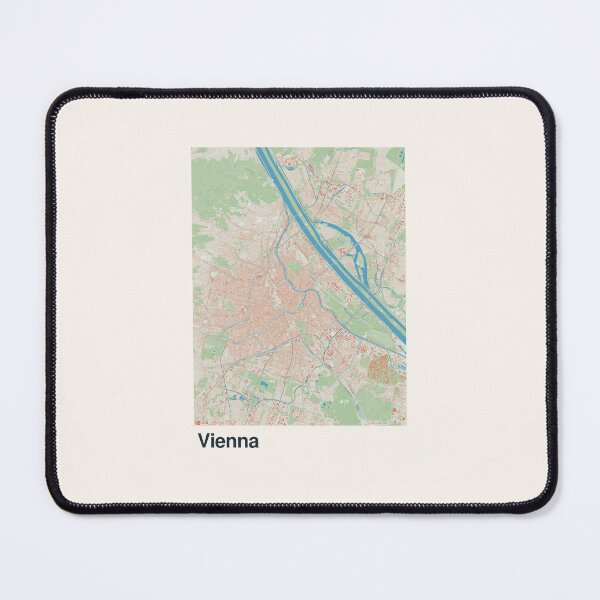Item preview, Vienna Minimalistic Map Art designed and sold by MapsNerd.