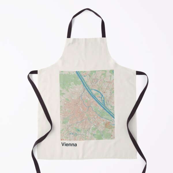Item preview, Vienna Minimalistic Map Art designed and sold by MapsNerd.
