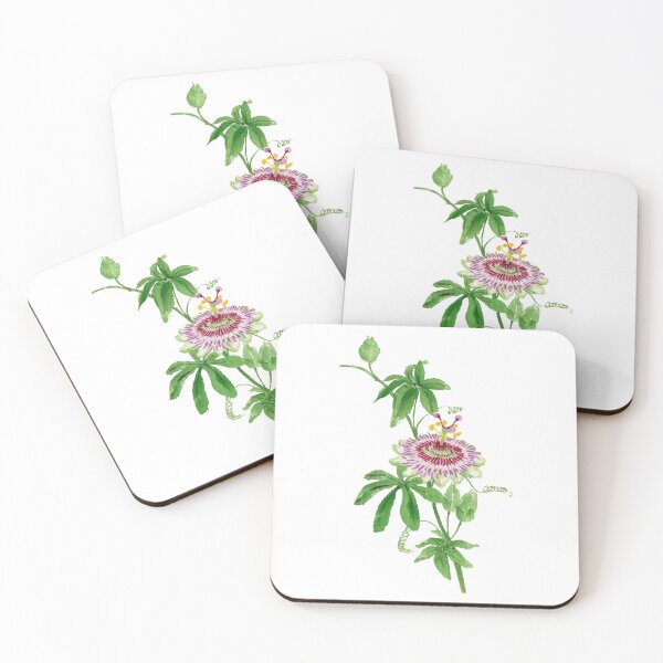 Item preview, June 27th birthday flower Passionflower designed and sold by 366birthflower.