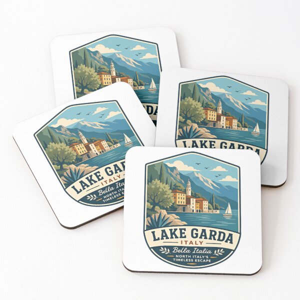 Item preview, Lake Garda Italy Bella Italia North Italy's Timeless Escape Italian Travel Vacation Souvenir designed and sold by Simsimah26Parks.