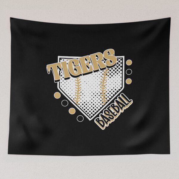 Item preview, Tigers Baseball Retro Sporty Design designed and sold by selinamend21.