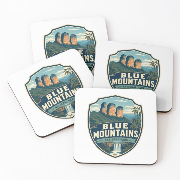 Item preview, Blue Mountains National Park Australia Travel Hiker Souvenir designed and sold by Simsimah26Parks.