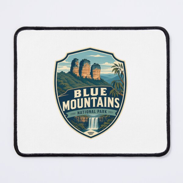 Item preview, Blue Mountains National Park Australia Travel Hiker Souvenir designed and sold by Simsimah26Parks.