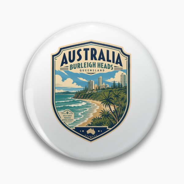 Item preview, Australia Burleigh Heads Queensland Gold Coast Paradise Natural Beauty Travel Souvenir Vacation designed and sold by Simsimah26Parks.
