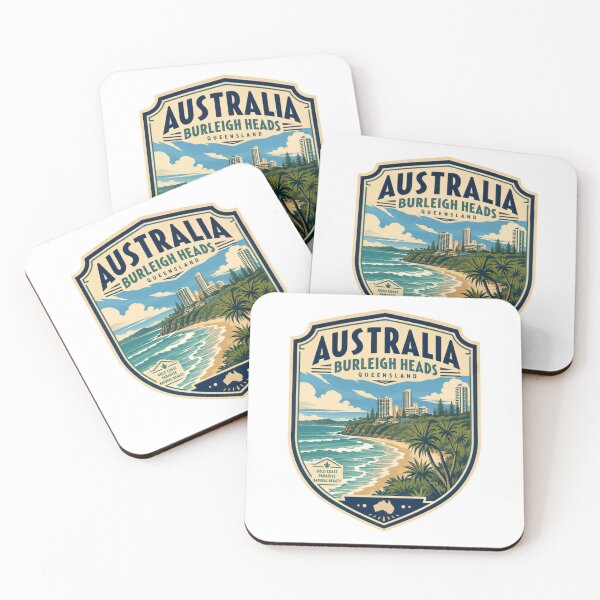 Item preview, Australia Burleigh Heads Queensland Gold Coast Paradise Natural Beauty Travel Souvenir Vacation designed and sold by Simsimah26Parks.