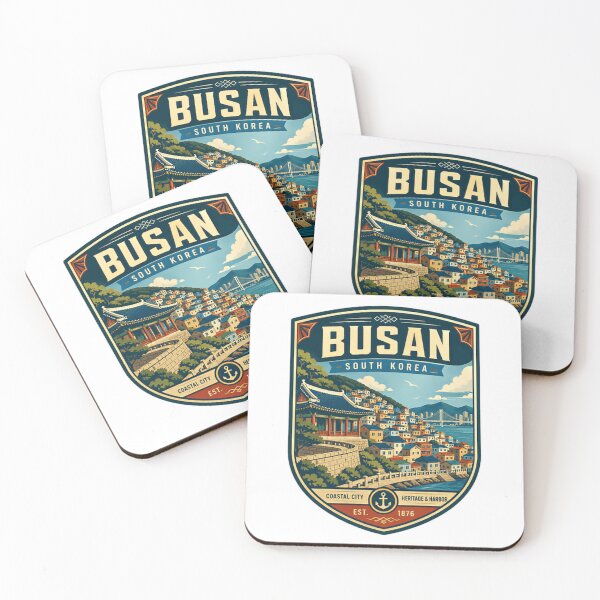 Item preview, Busan South Korea Coastal City Heritage & Harbor Travel designed and sold by Simsimah26Parks.