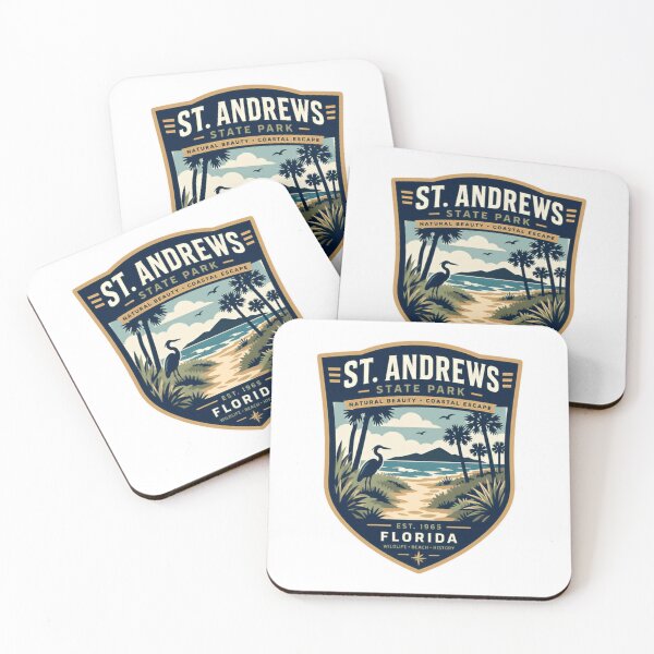 Item preview, St. Andrews State Park Natural Beauty Coastal Escape Est. 1965 Florida Wildlife Beach History Florida Vacationer Traveler designed and sold by Simsimah26Parks.