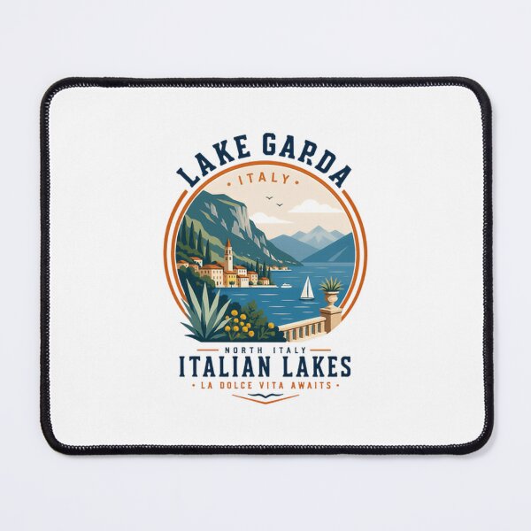 Item preview, Lake Garda Italy North Italy Italian Lakes Travel Vacation Souvenir La Dolce Vita Awaits designed and sold by Simsimah26Parks.