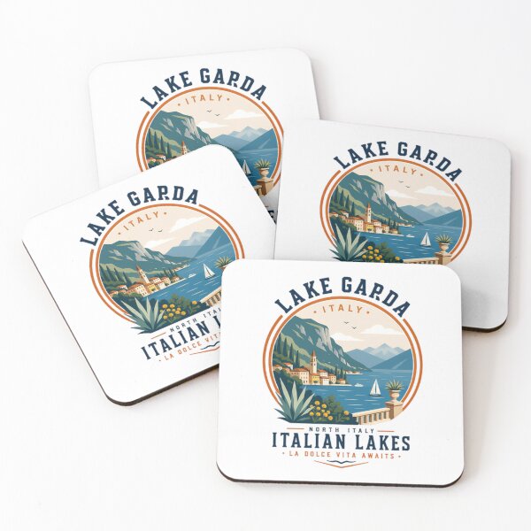 Item preview, Lake Garda Italy North Italy Italian Lakes Travel Vacation Souvenir La Dolce Vita Awaits designed and sold by Simsimah26Parks.