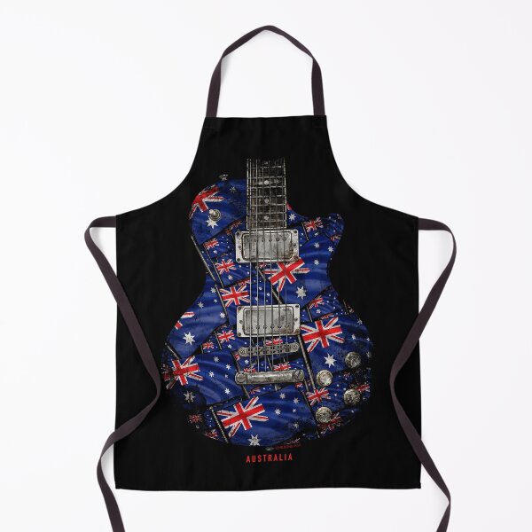 Item preview, Rock the Outback – Australian Flag Electric Guitar Design designed and sold by HexOne.