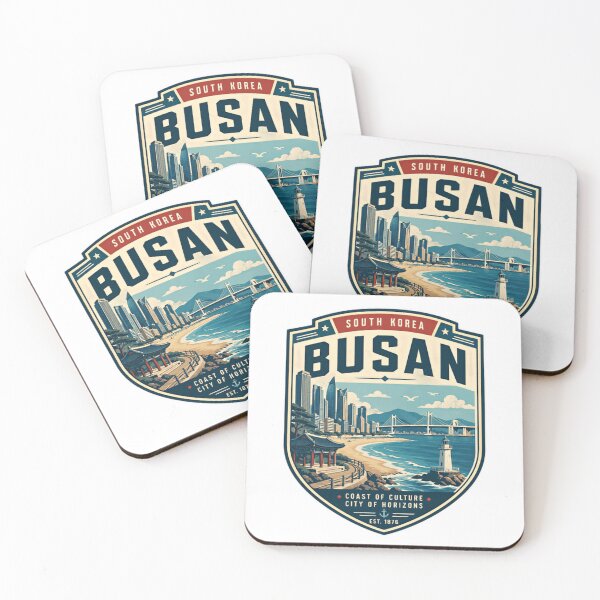 Item preview, Busan South Korea Coast Of Culture City Of Horizons Est 1876 Travel Souvenir Tourist designed and sold by Simsimah26Parks.