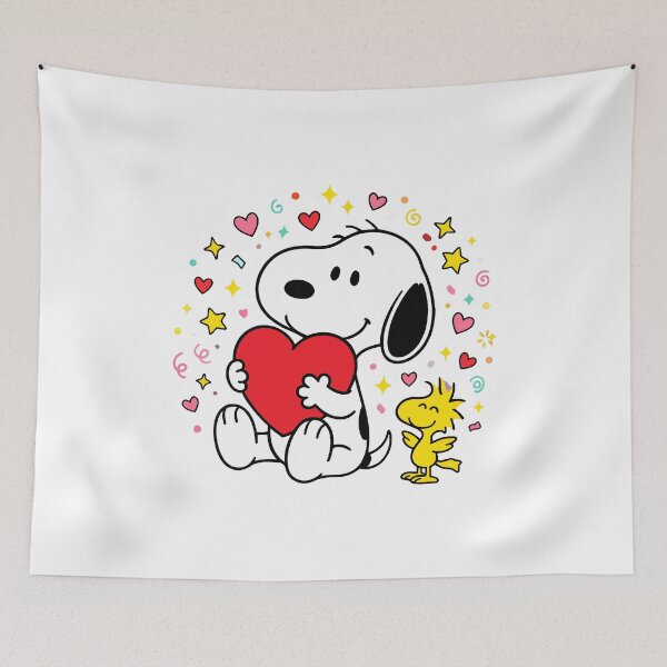 Item preview, Cute Dog & Bird Heart Love Cartoon designed and sold by ReidheadZ.