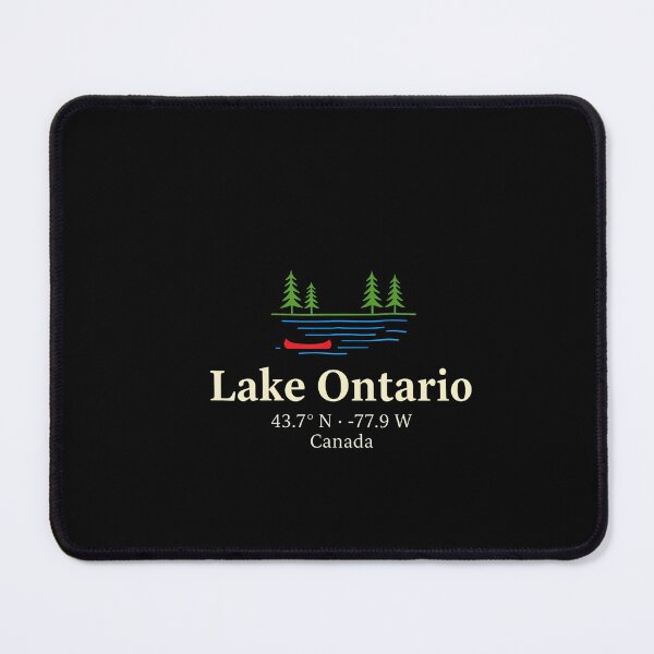 Item preview, Lake Ontario Vintage Retro Summer Design 22 designed and sold by ChaosColorCo.