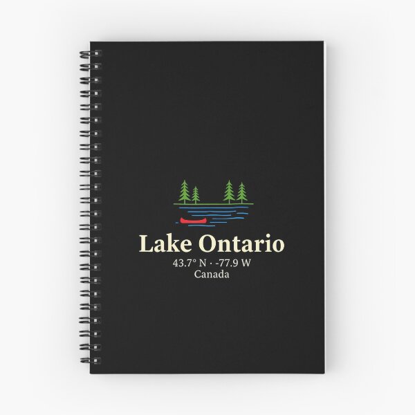 Item preview, Lake Ontario Vintage Retro Summer Design 22 designed and sold by ChaosColorCo.
